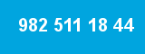 982 511 18 44 982 511 18 44